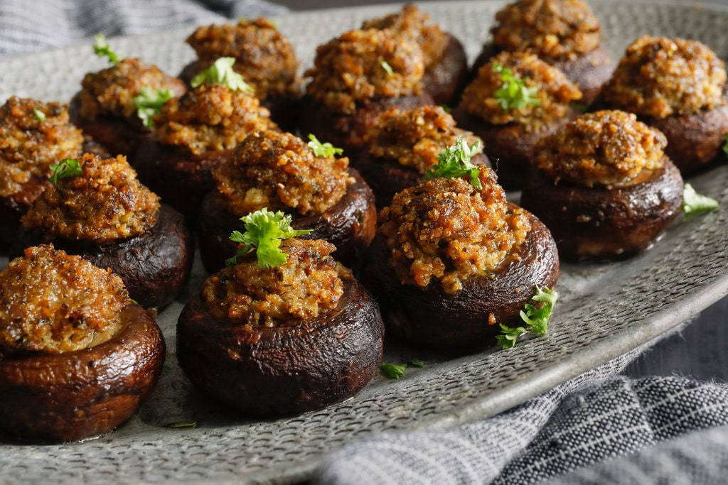 Classic Stuffed Mushrooms