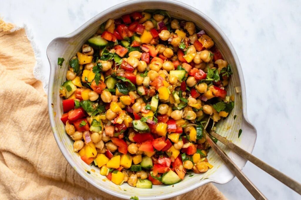Indian-Spiced Chickpea Bowl