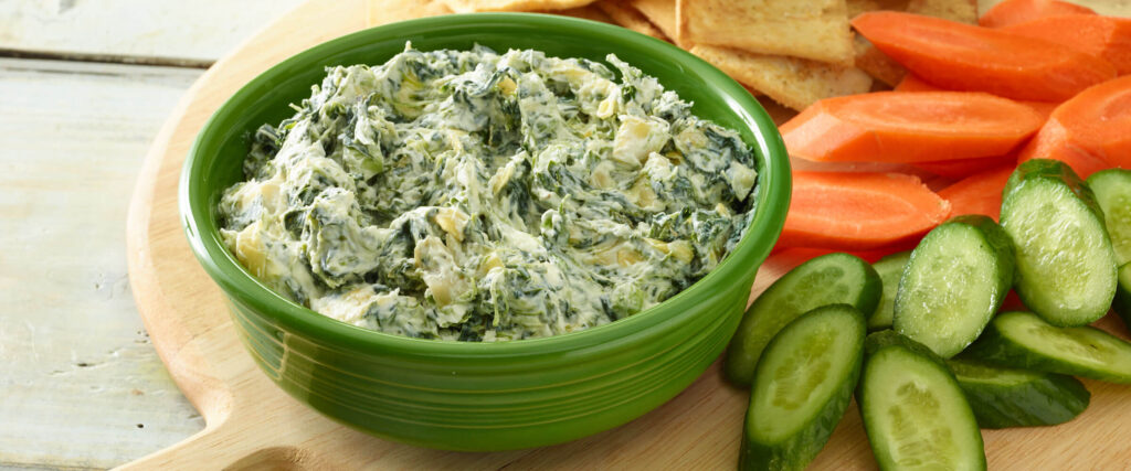 Lightened-Up Spinach Dip