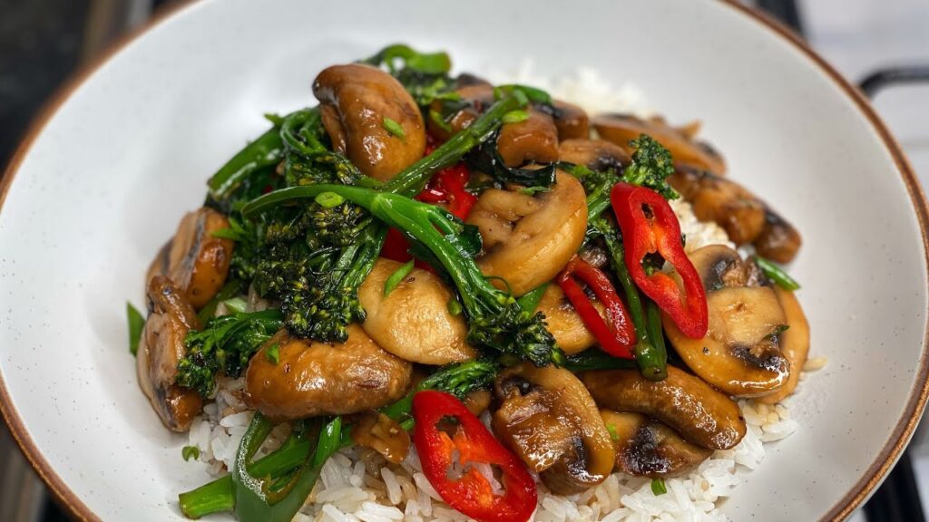Oyster Mushroom Stir-Fry